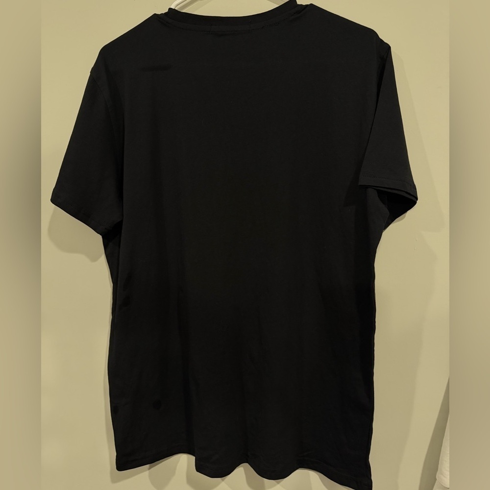 NWT Roberto Cavalli Black Tee with Red Snake Design Size L - Picture 3 of 7